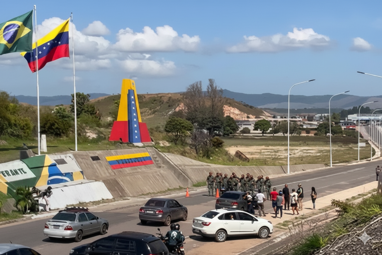 Frontera Santa Elena Brasil